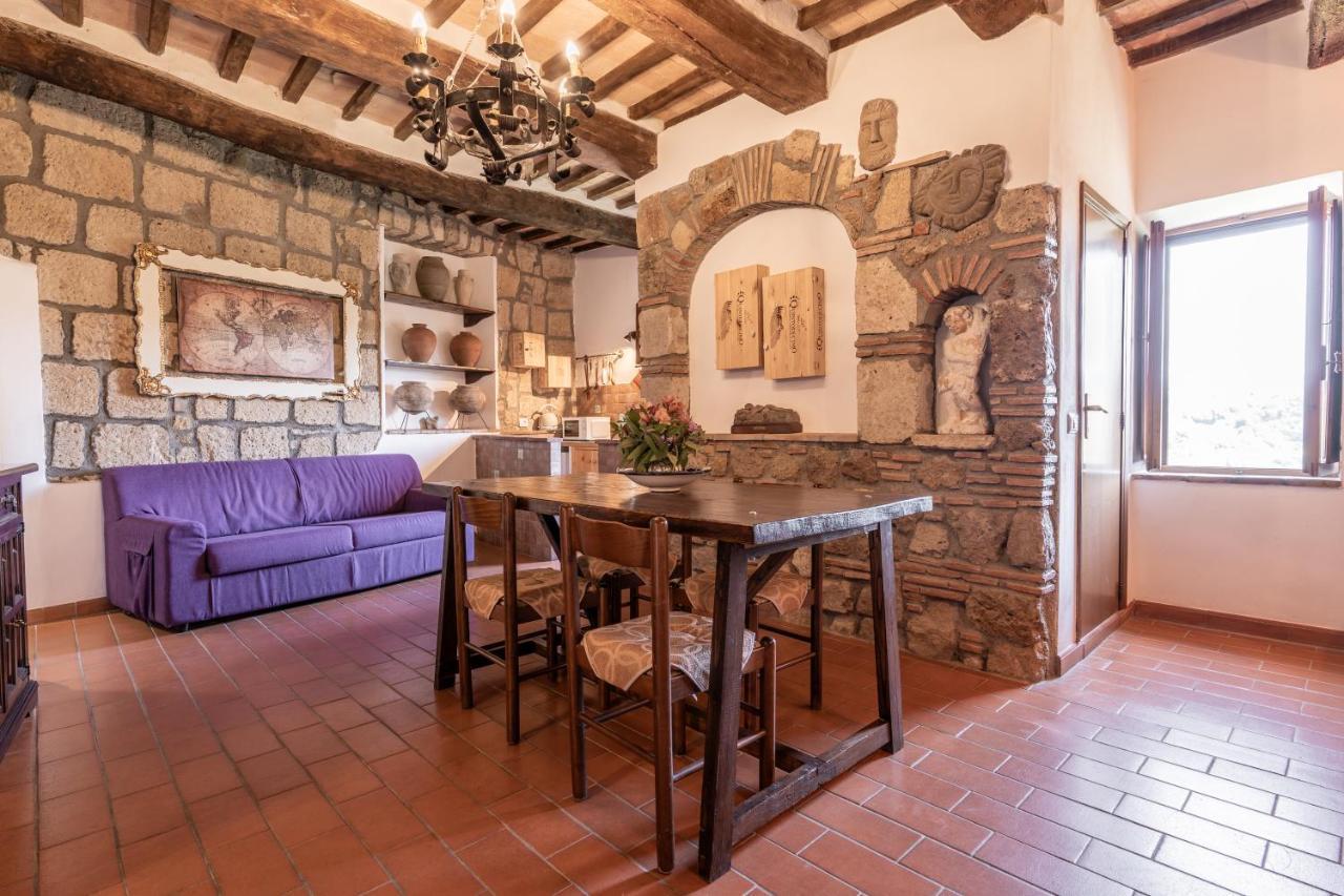 Il Carisma Lejlighed Pitigliano Eksteriør billede